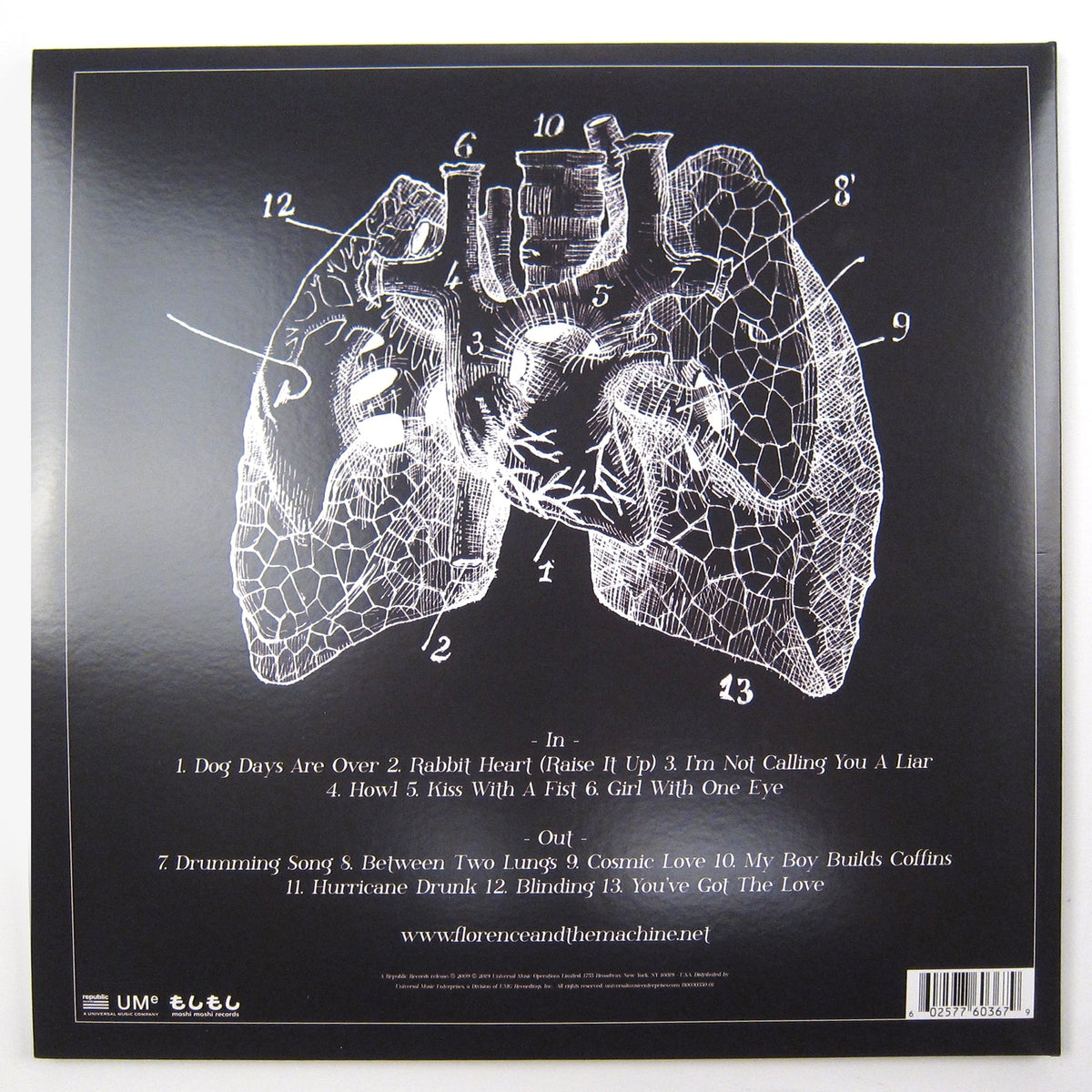 Florence And The Machine: Lungs 10th Anniversary Edition (Colored Vinyl)