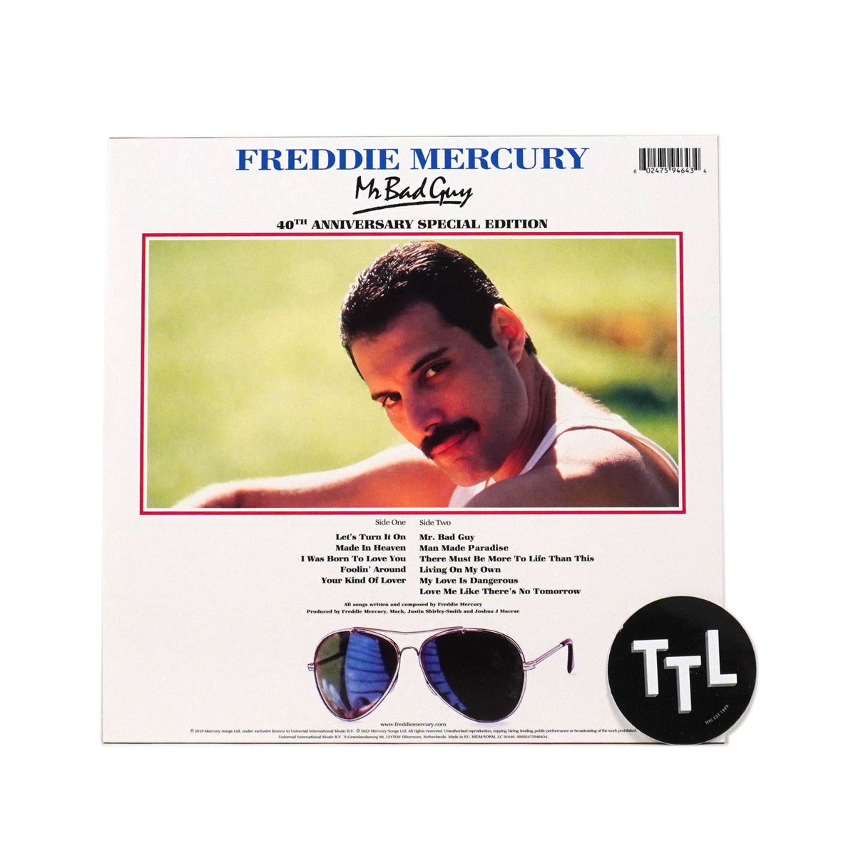 Freddie Mercury: Mr. Bad Guy (Import, Colored Vinyl)