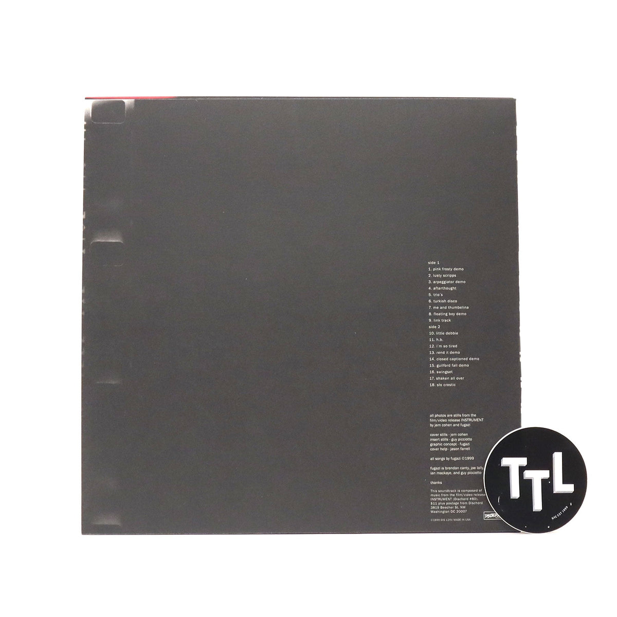 Fugazi: Instrument Soundtrack (Colored Vinyl)