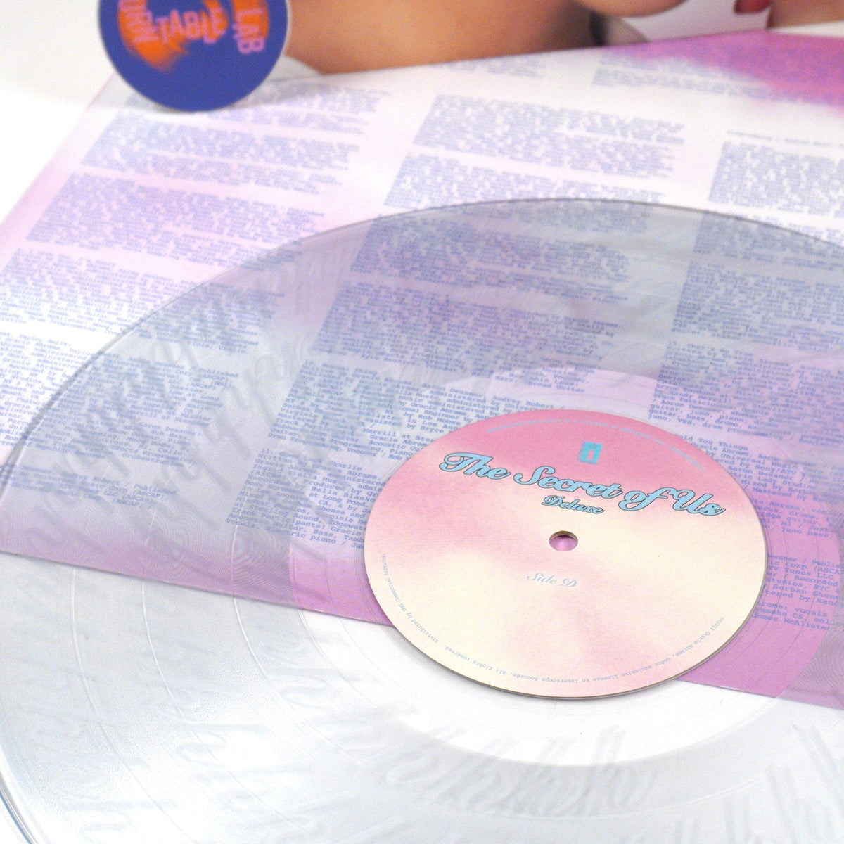 Gracie Abrams: The Secret Of Us - Deluxe Edition (Colored Vinyl) Vinyl 2LP