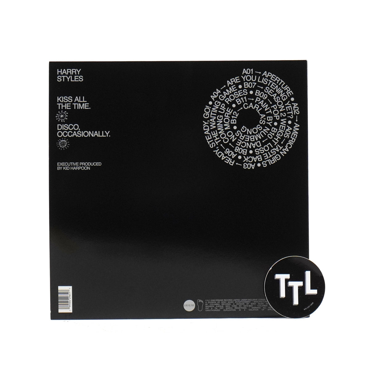 Harry Styles: Kiss All The Time. Disco, Occasionally. (180g, Indie Exclusive)