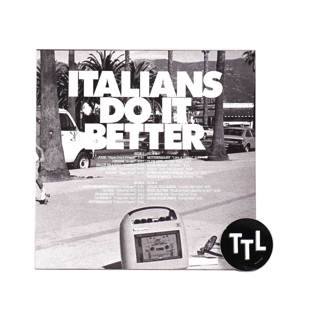 Italians Do It Better: Italians Do It Better - Madonna Covers (Mint Green Colored Vinyl) Vinyl 2LP