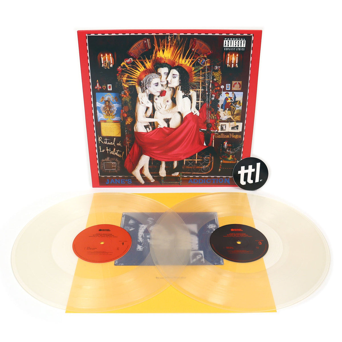 Jane's Addiction: Ritual De Lo Habitual - 30th Anniversary Edition (Colored Vinyl) Vinyl 2LP