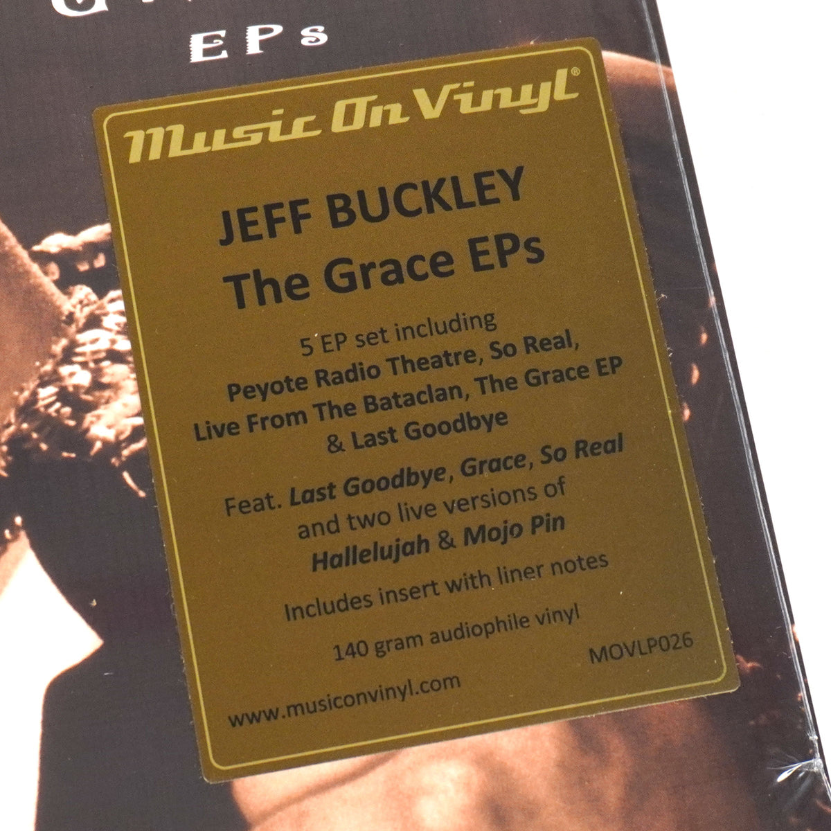 Jeff Buckley: The Grace EPs (Import) Vinyl 5LP Boxset