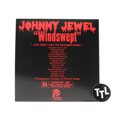 Johnny Jewel: Windswept (Red Colored Vinyl)