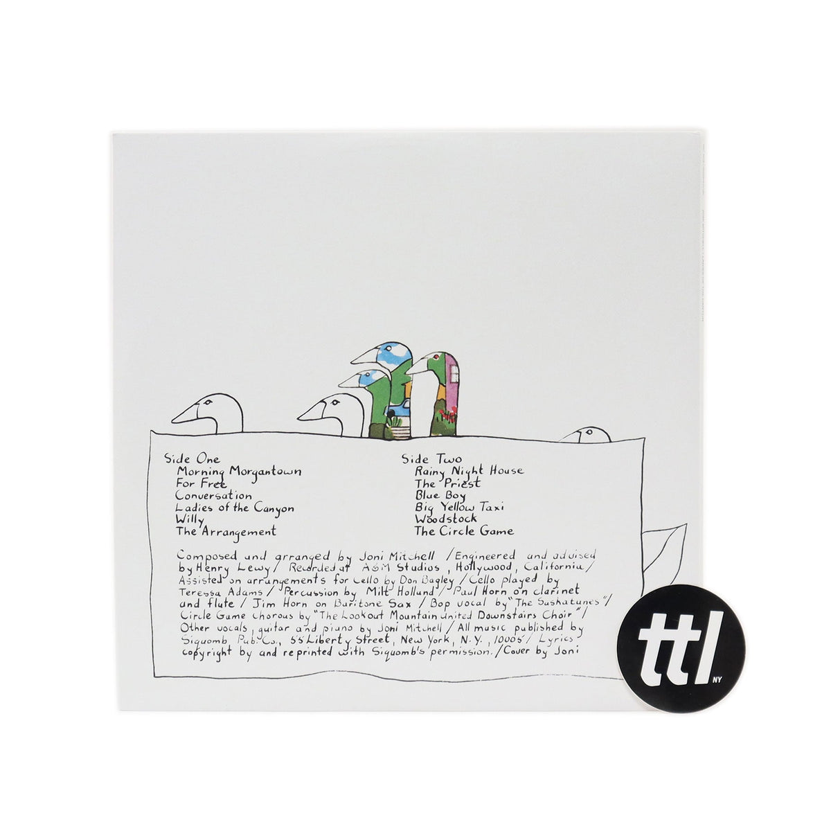 Joni Mitchell: Ladies Of The Canyon (Indie Exclusive Colored Vinyl)