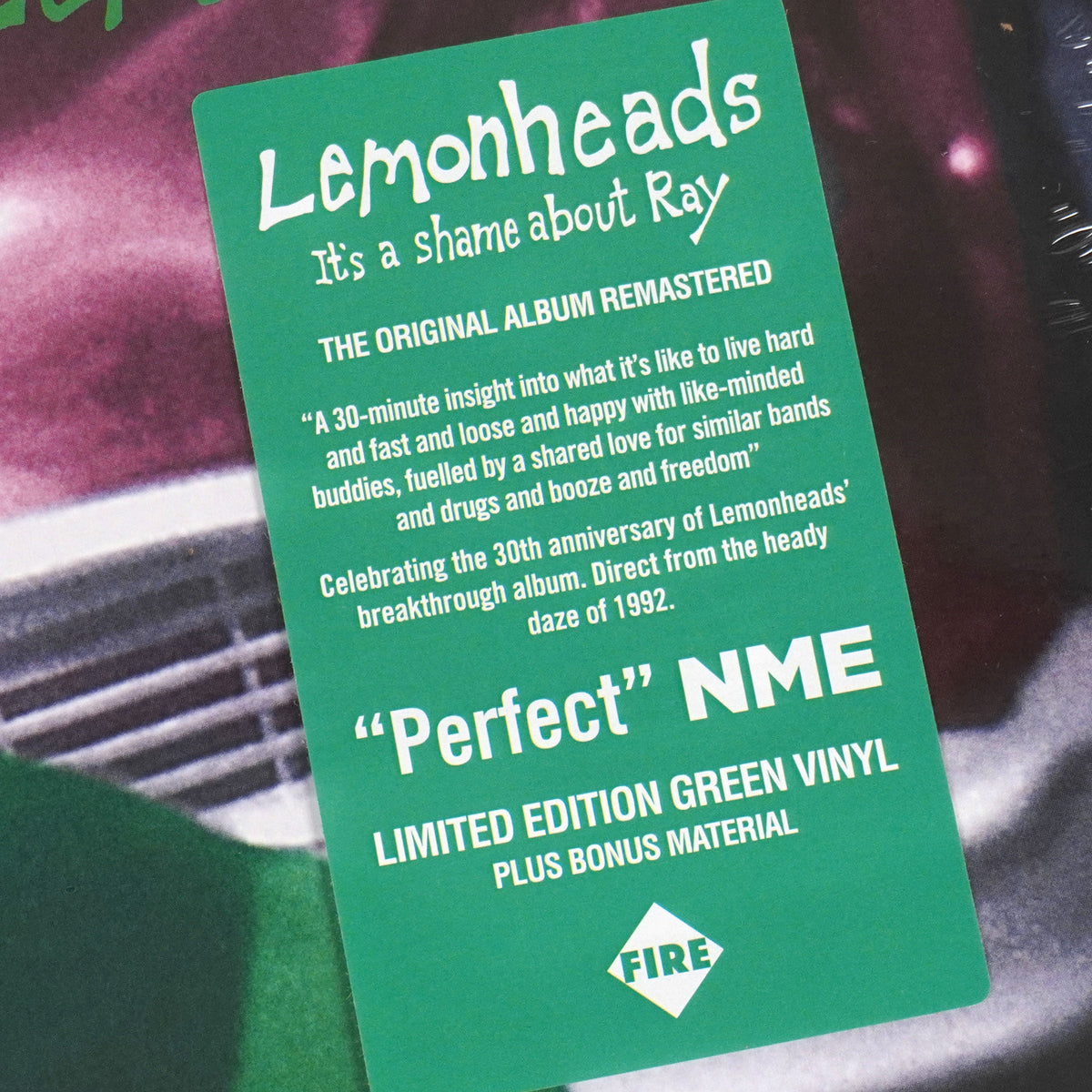 The Lemonheads: It's A Shame About Ray - 30th Anniversary Edition (Colored Vinyl)