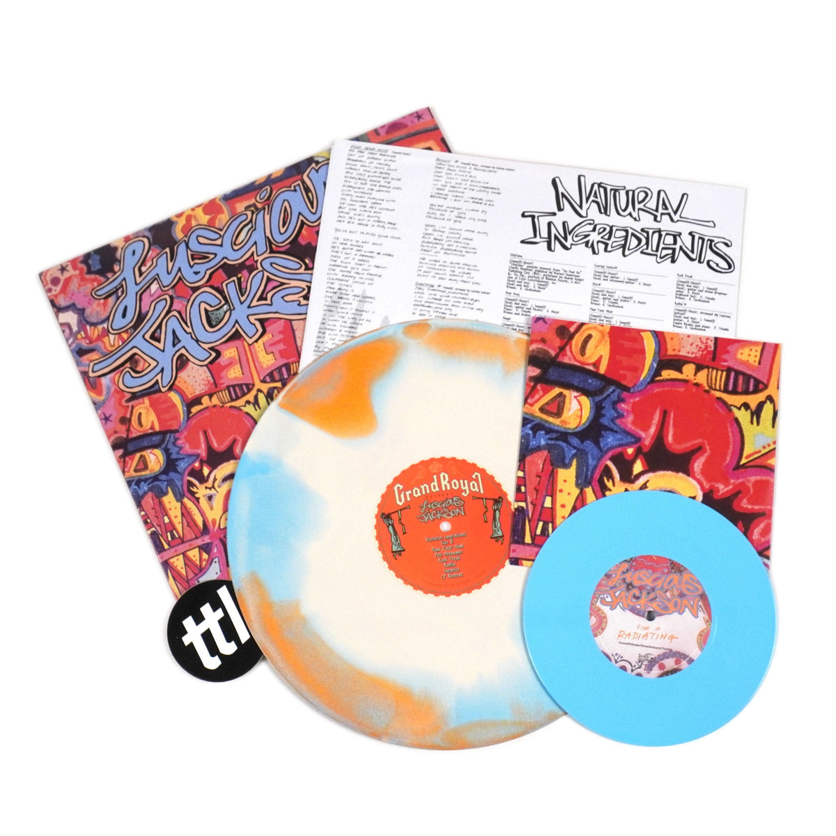 Luscious Jackson: Natural Ingredients (Indie Exclusive Colored Vinyl) +7"