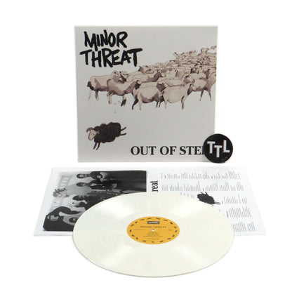 Minor Threat: Out Of Step (White Colored Vinyl)