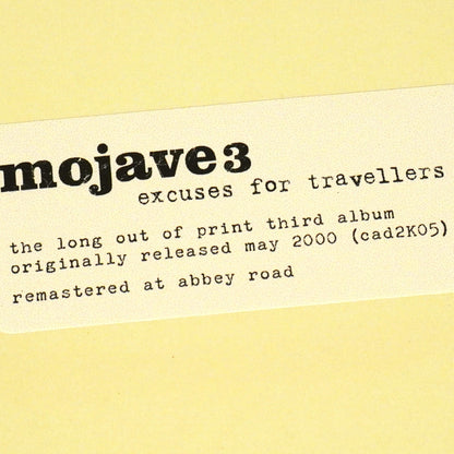 Mojave 3: Excuses For Travellers