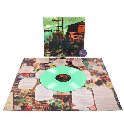 Origami Angel: Somewhere City (Green Colored Vinyl)