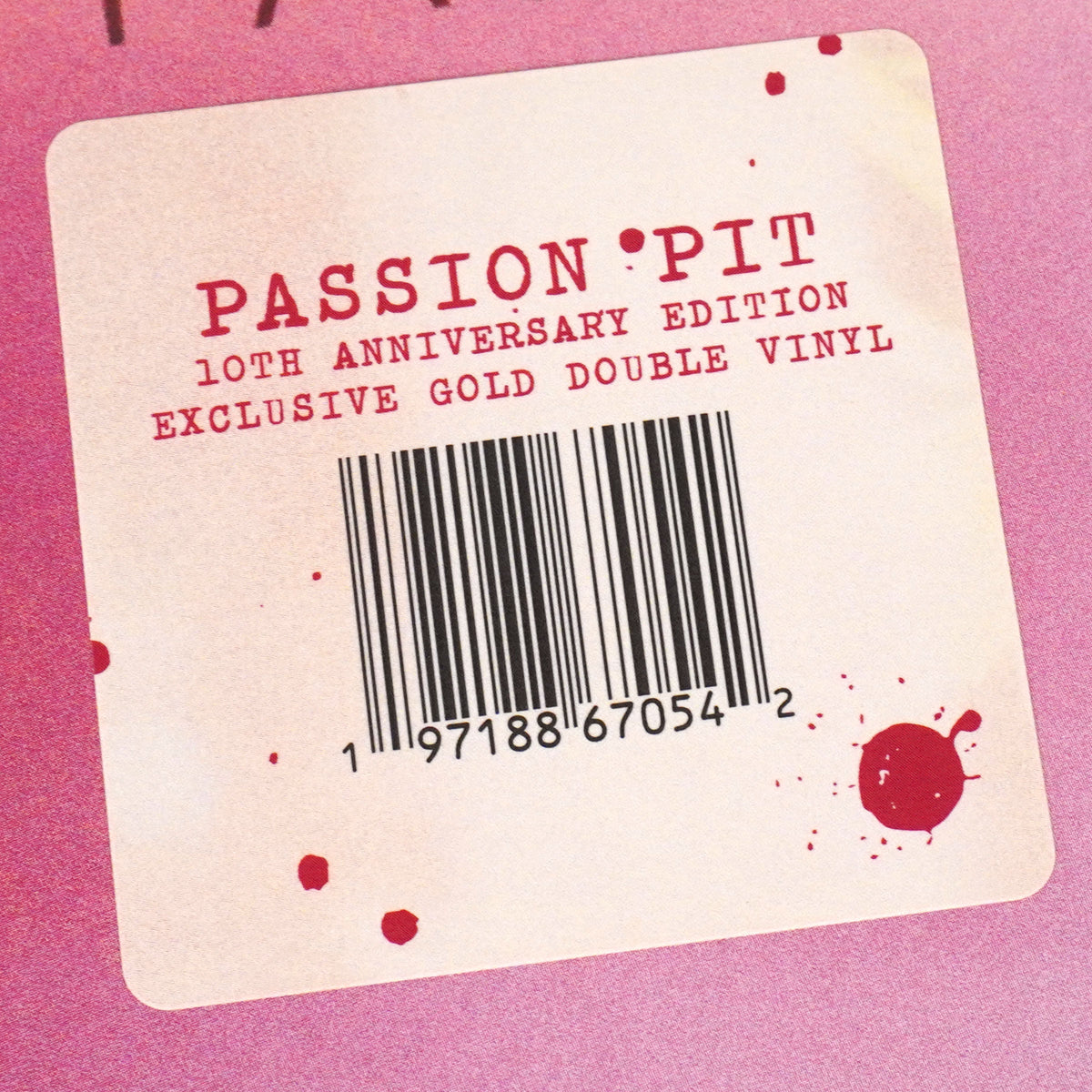 Passion Pit: Gossamer (Gold Colored Vinyl) Vinyl 2LP