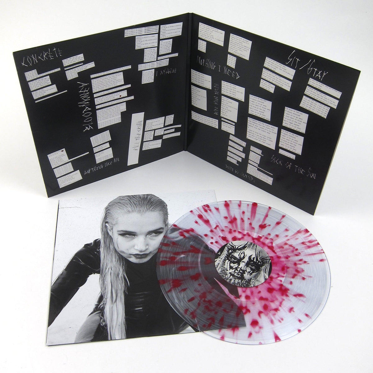 Poppy: I Disagree (Clear + Red Splatter Colored Vinyl)