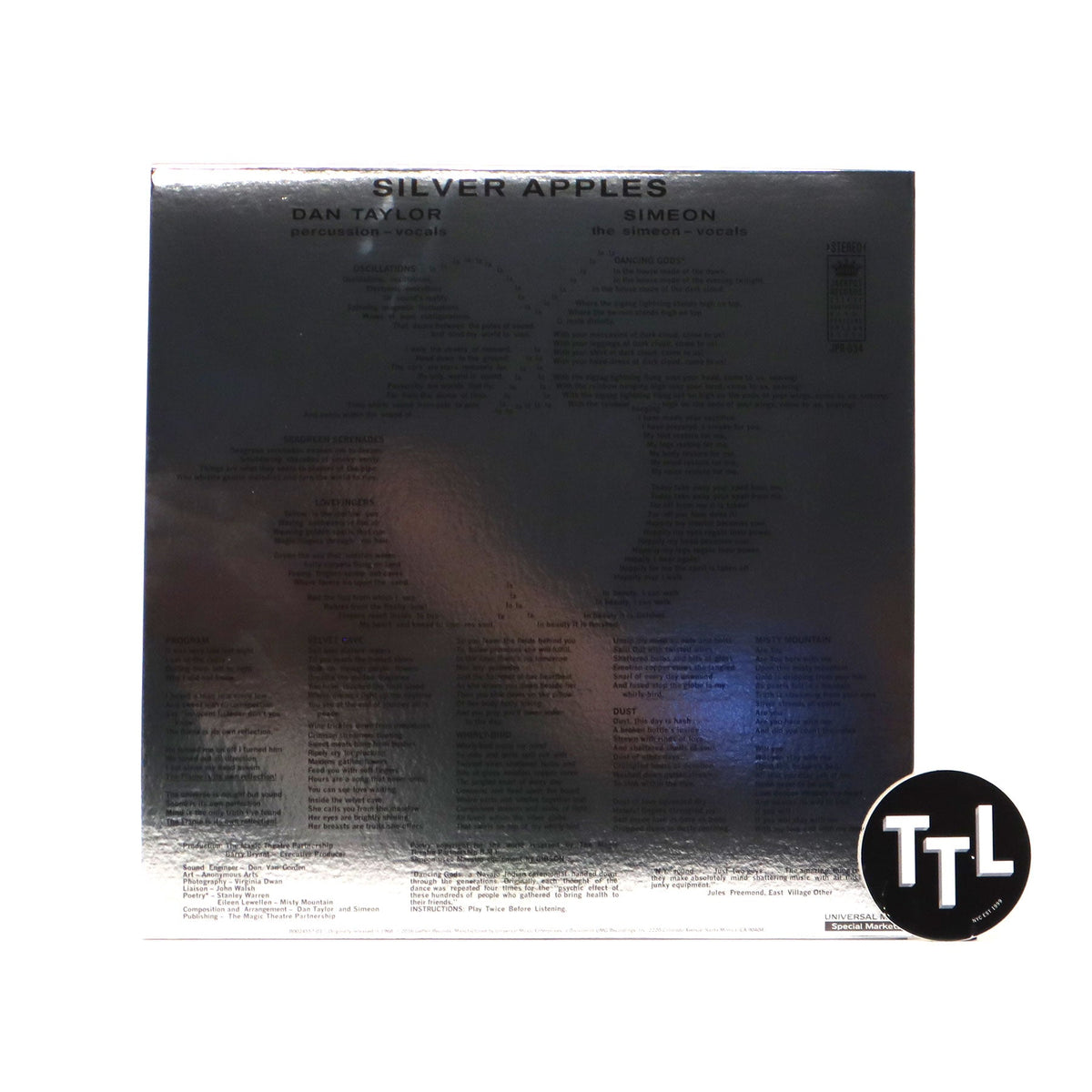 Silver Apples: Silver Apples (Smoke Colored Vinyl)