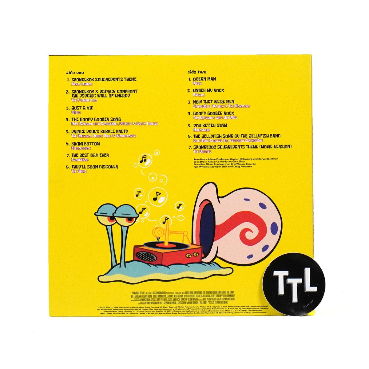 SpongeBob SquarePants: Music From The Movie And More (Colored Vinyl)