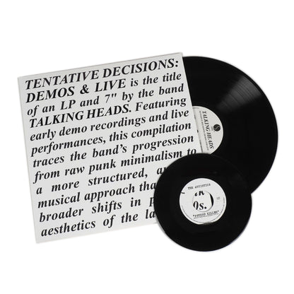 Talking Heads: Tentative Decisions - Demos & Live +7"