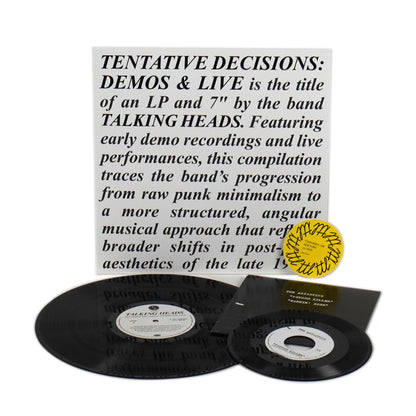 Talking Heads: Tentative Decisions - Demos & Live +7"