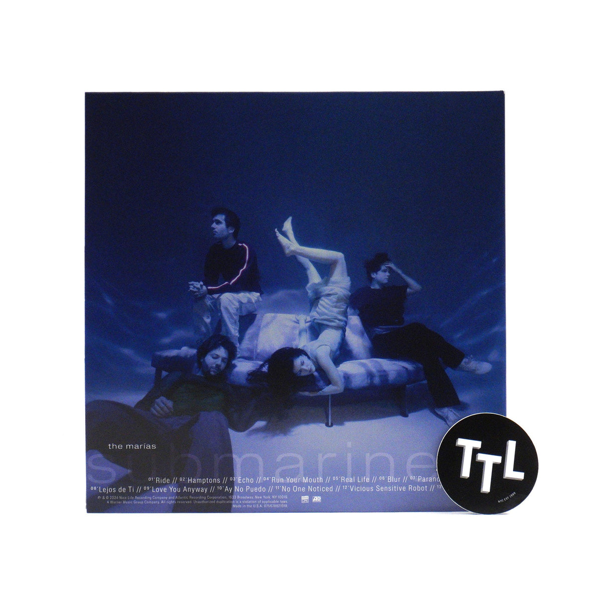 The Marias: Submarine (Clear Colored Vinyl)
