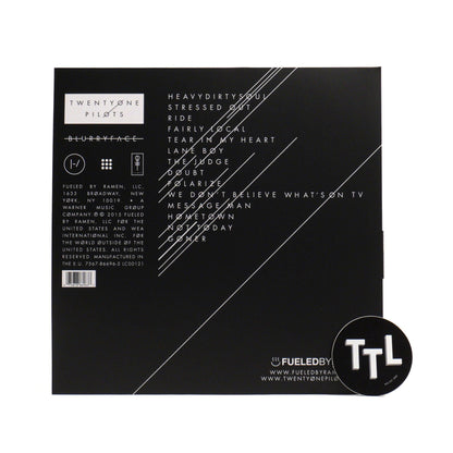 Twenty One Pilots: Blurryface (Silver Colored Vinyl)
