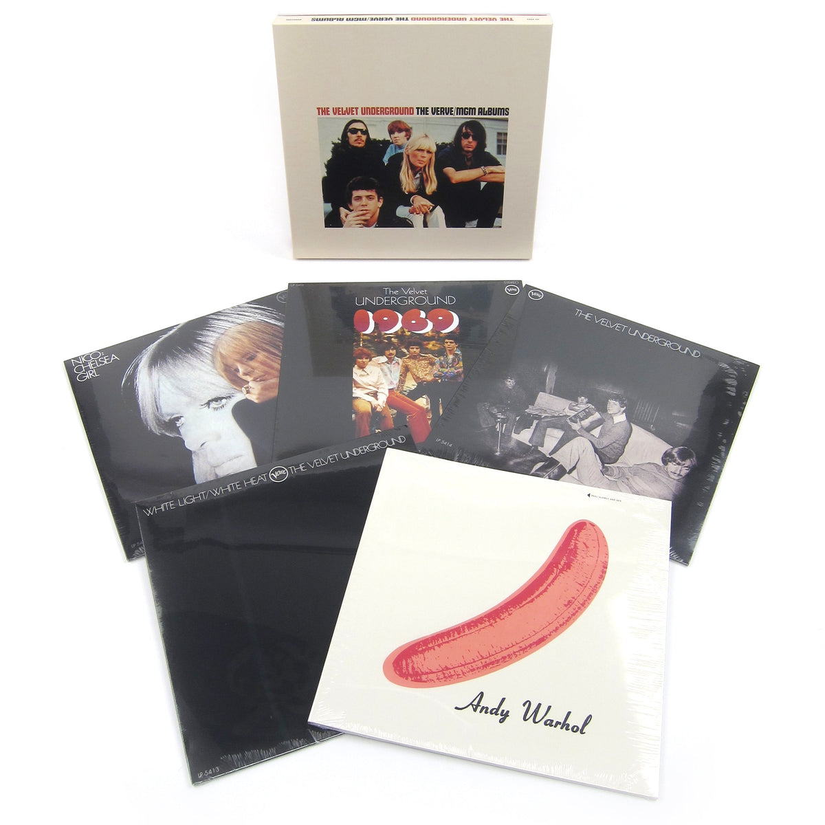 The Velvet Underground & Nico: The Verve / MGM Albums (Mono) Vinyl 5LP Boxset